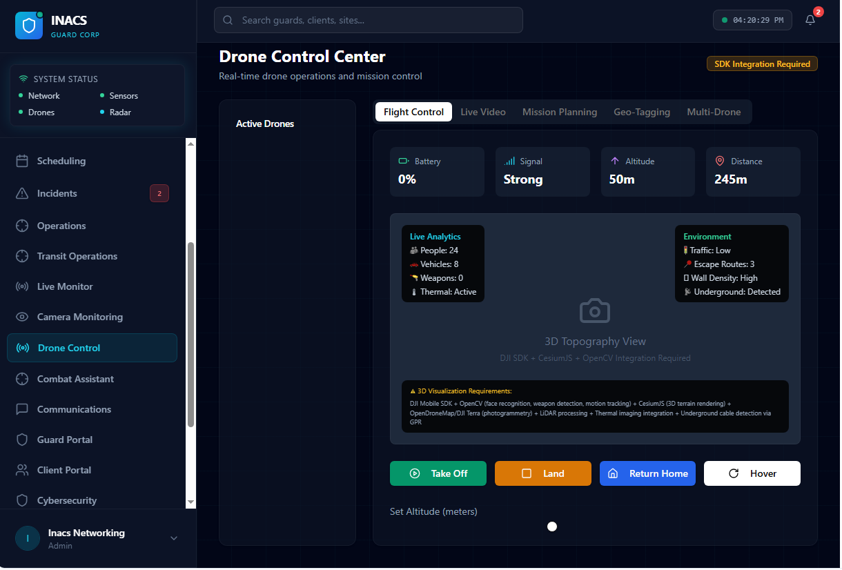 DSW Drone platform
